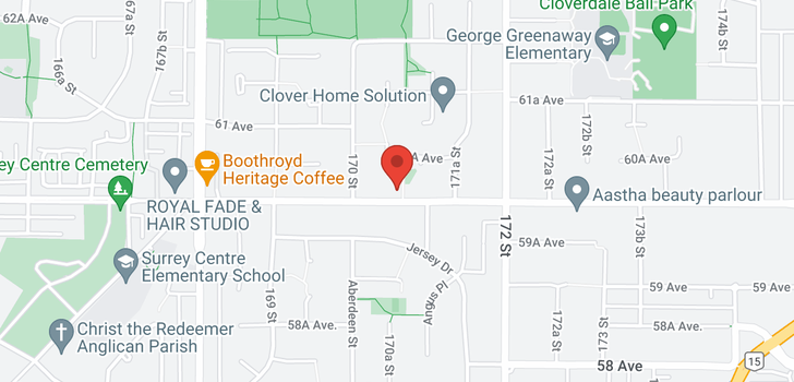 map of 17055 60 AVENUE